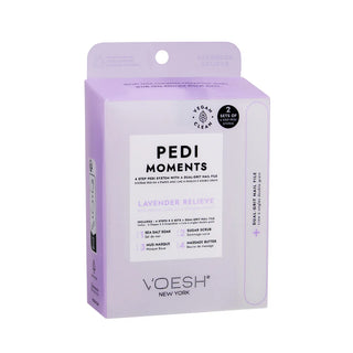 Voesh Pedi Moments (Double Pedi & Nail File) - Lavender Relieve