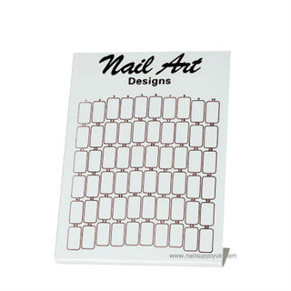 Nail Art Board - White-Nail Supply UK