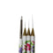 Nail Art Brush (4pcs) - Flowers
