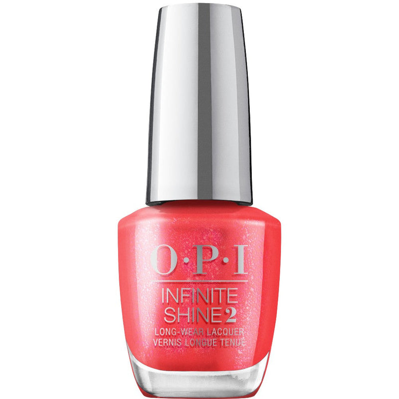 OPI Infinite Shine - Left Your Texts On Red (ISL S010)