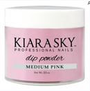 kiara-sky-dip-powder-refill-medium-pink-10oz-Nail Supply UK