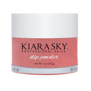 kiara-sky-acrylic-dip-powder-cocoa-coral-28g-1oz-Nail Supply UK