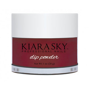 kiara-sky-acrylic-dip-powder-roses-are-red-28g-1oz-Nail Supply UK