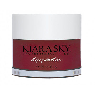 kiara-sky-acrylic-dip-powder-roses-are-red-28g-1oz-Nail Supply UK