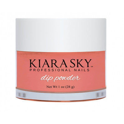 kiara-sky-acrylic-dip-powder-twizzly-tangerine-28g-1oz-Nail Supply UK
