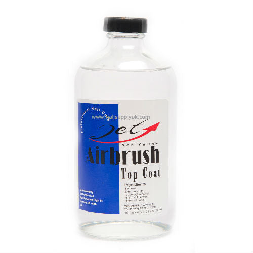Jet Airbrush Top Coat 16oz-Nail Supply UK