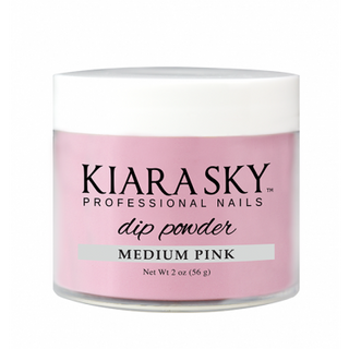 kiara-sky-dip-powder-medium-pink-2oz-Nail Supply UK