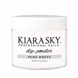kiara-sky-dip-powder-pure-white-2oz-Nail Supply UK