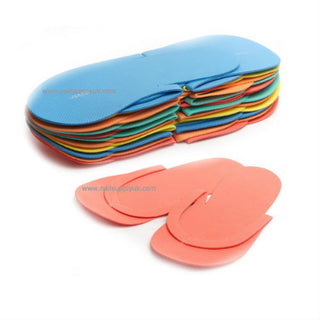 Pedi Slippers Multi Colour Non-Slip-Nail Supply UK
